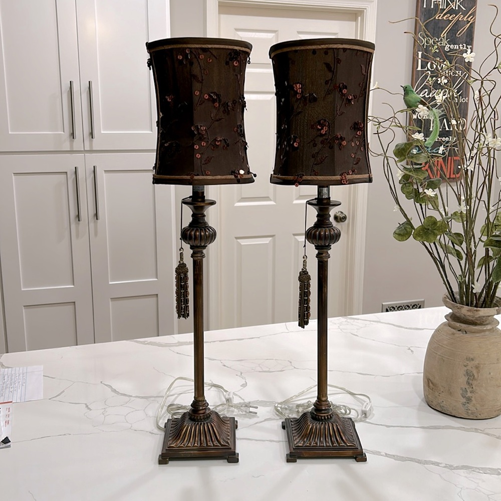 Two Juliette Table Lamps